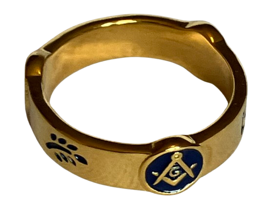 Fria och Antagna Murare ring